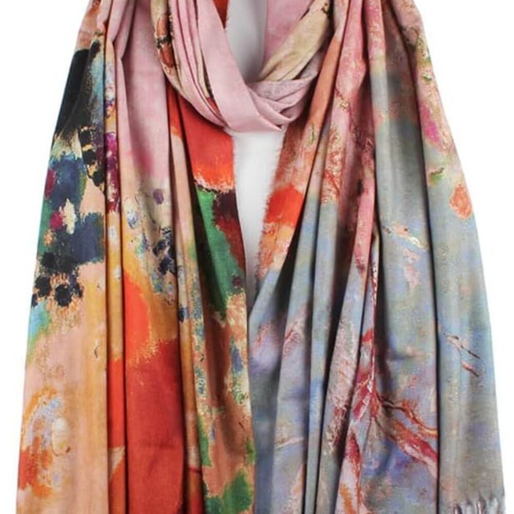 Soft Cashmere Feel Scarf For Women Winter Warm Scarves Large Shawl Wrap Monet Va